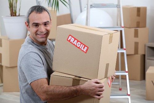 Removal team handling a flat move in Tufnell Park