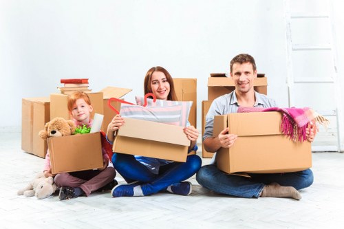 Efficient local moving team managing a small removals task in Tufnellpark